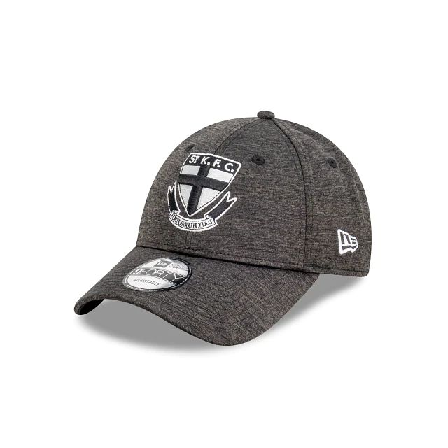 AFL St Kilda Saints Shadow Tech Official Team Colours 9Forty Snapback (WLA6860) - Black New Era Caps